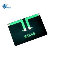 0.43W personalizou o carregador poli ZW-6545 dos painéis solares de bateria de lítio de Mini Epoxy Solar Panel 1.5V