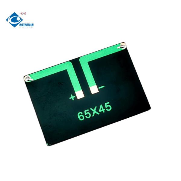0.43W personalizou o carregador poli ZW-6545 dos painéis solares de bateria de lítio de Mini Epoxy Solar Panel 1.5V