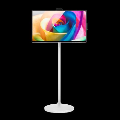 360° Swivel Adjustable Stand Portable Television Set with Massive MV Library and Synchronized Lyrics Display