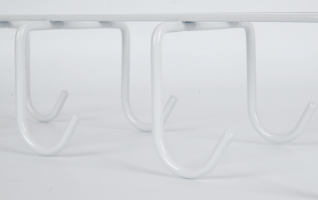 Wear Resistant Metal Coffee Mug Holder Rack , 0.5KG Mug Display Rack