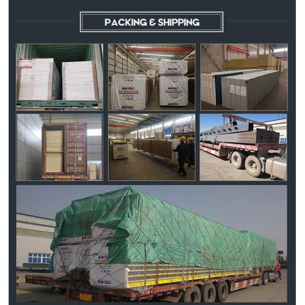 Звукоизоляция Изоляция Внешняя Пенообразная Цветовая Стальная Внешняя Стеклянная Шерстяная Сэндвичная панель Для Крыши