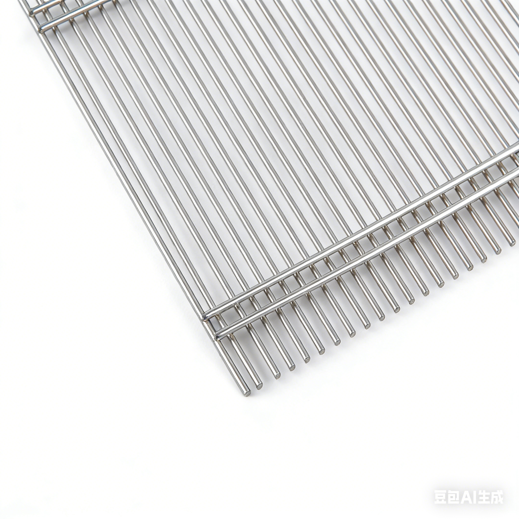 Heavy Duty 304 Stainless Steel Rectangular Grill Net For Outdoor BBQ Cooking