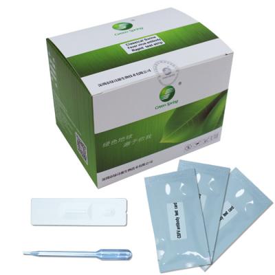 Classical Swine Fever Virus Porcine Test Kit Antibody Test Card For Swine 50Tests/Kit GMP