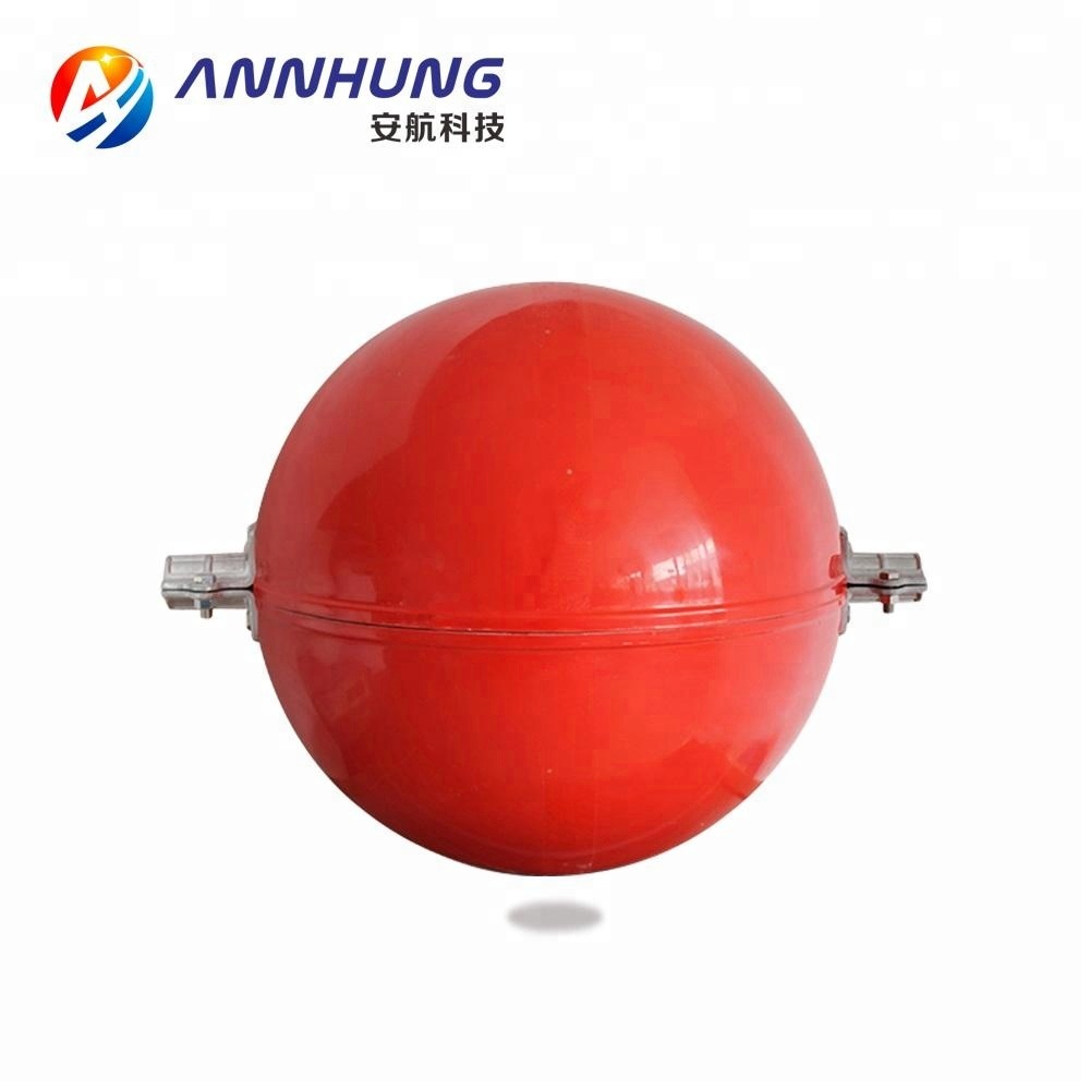 ICAO Standard 600mm Diameter Aircraft Warning Sphere Made of Fiber Glass Reinforced Polyester Resin for Aviation Obstruction