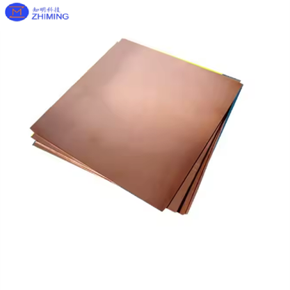 Copper Substrate Single Crystal Cu Wafer 5x5x0.5/lmm 10x10x0.5/1mm 20x20x0.5/1mm A=3.607A