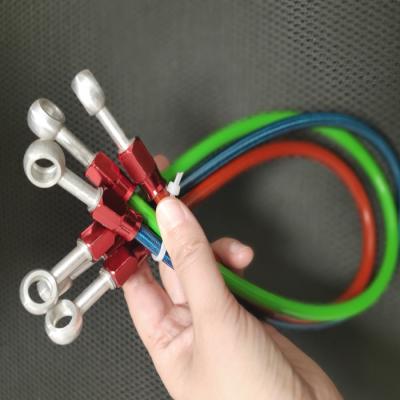 Conjunto de mangueira de freio industrial de borracha SAE J1401 peças de automóveis