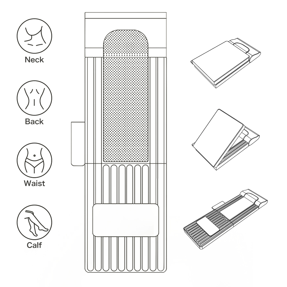 Leg Back Whole Body Massage Back Pain Relief Products Electric Beat Manual Soft Mat Massager
