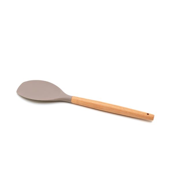 Nonstick покрытые утвари 828g силикона лопаткоулавливателя бака кухни варя