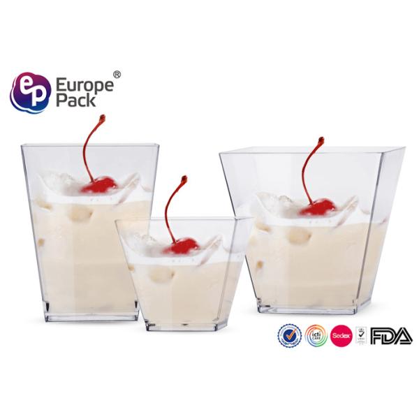 Disposable Plastic Dessert Cup