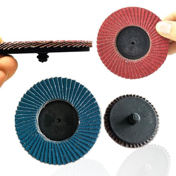 Zirconia/Ceramic/Nylon Fiber Mini Quick Change Flap Disc for Stripping and Sanding