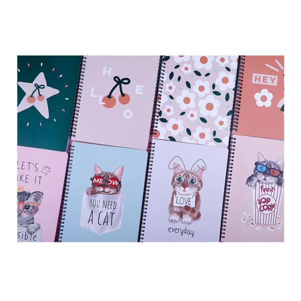 A5 A6 A7 B5 Impresión personalizada de la portada del diario B5 Agenda de tapa dura en espiral Planificador de libros de notas