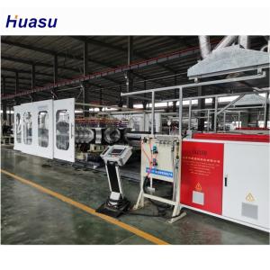 HDPE / PP Double Wall Corrugated Pipe Extrusion Line Machine with PLC Control
