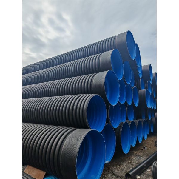 High-Performance Corrugated Dredging HDPE Pipe Abrasion Resistant Flexible for Heavy-Duty Slurry Transport