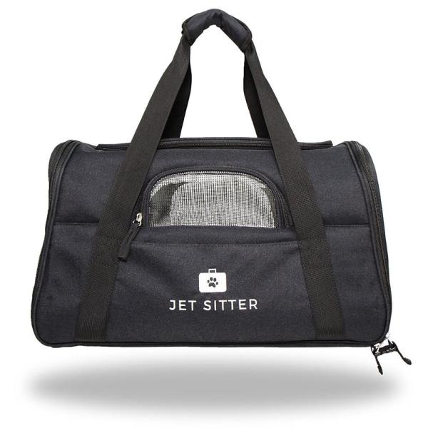 Luxurious Padded Interior Lined Pet Carrier Bag With Removable Roof Bars