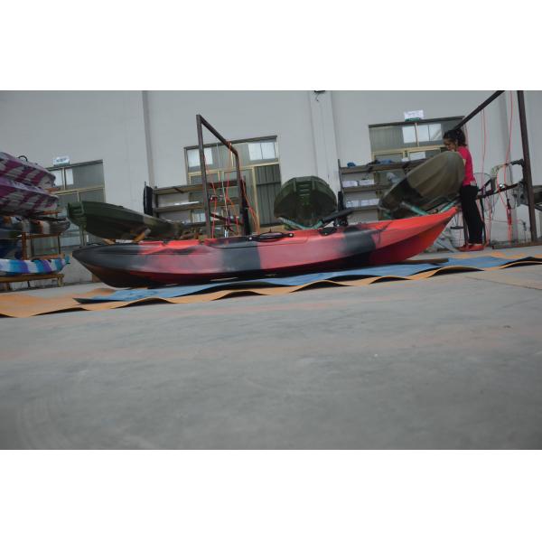 Unleash Your Inner Explorer with Our Lightweight Camouflage Single Seat Fishing Kayak