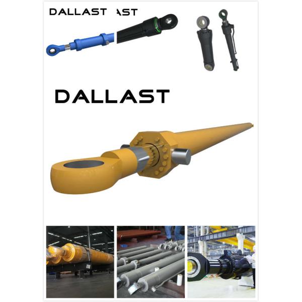 Industrial Hydraulic Ram Cylinder Telescopic Sleeve Hoist Chrome Hydraulic Piston Rod