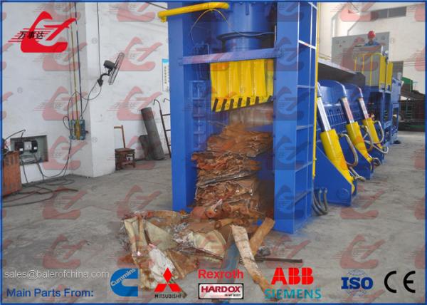 High strength Waste Scrap Metal Baler Shear Supplier to cut and press waste copper & aluminum