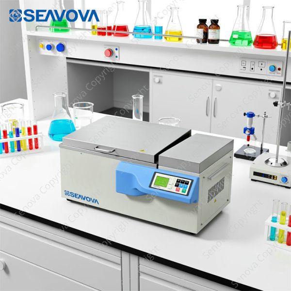 46L 100℃ Linear Shaking Water Bath Lab Equipment Recirculating Water Bath