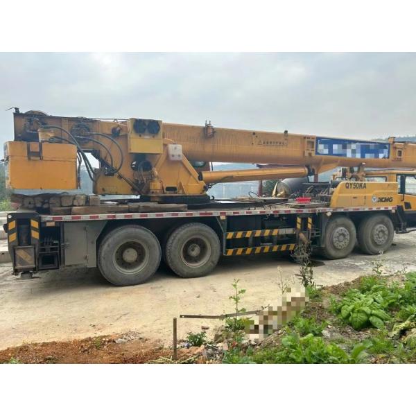 After-sales Service 50T Energy-Saving 2013 Truck Mounted Mobile Crane Truck Crane