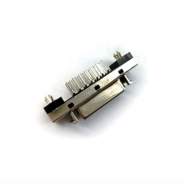 20P Female 180 Degree DIP Waterproof Electrical Connector For PCB Mount