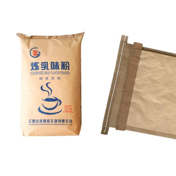 Ремесла мешка бумажного мешка 25kg пшеничной муки бумажные мешки 20kg сумок раздвижного бумажные трудные нижние