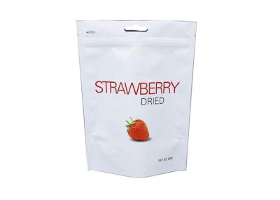 206g Strawberry Three Side Seal Bag Stand Up Style With Handhole