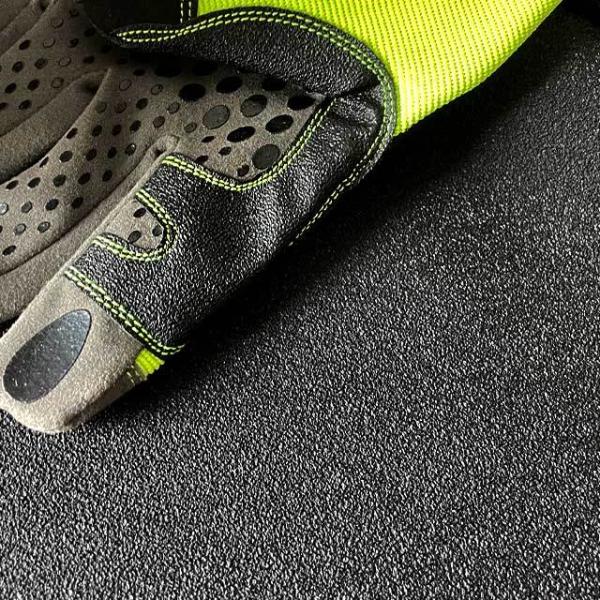 1.4m Width Anti Slip Faux Gloves Leather 0.6mm PVC Rexine Material
