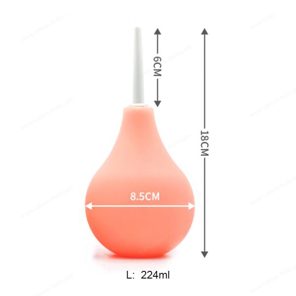 Enema Bulb for Men, Anal Douche for Women, Reusable Vaginal or Anal Cleaner with Soft and Smooth Nozzle