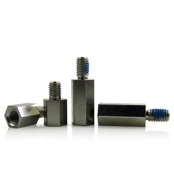 Углеродистая сталь женская резьбовая шестеренговая стойка Цинковая материнская доска стойки