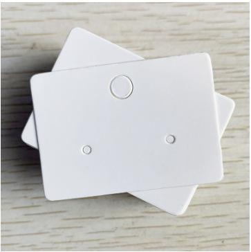 Simple Jewelry Packaging Cardstock  Earring Cards  Kraft Paper Cards