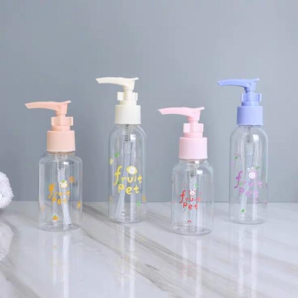 Small Dosage 0.7CC 24 / 410 Lotion Pump With Clip Silver Shine Aluminum Closure