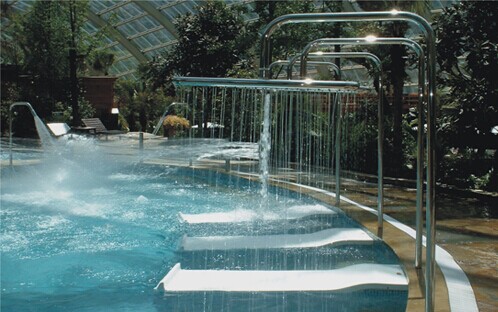 Stainless Steel Swimming Pool Control System , Hydrotherapy Vinky Shower Massage Product