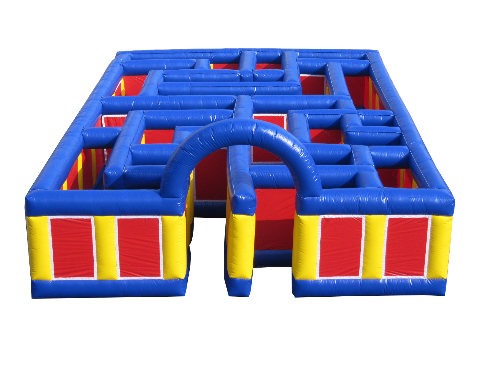 Tonghuan Factory Bouncer Park Giant Bouncy House Inflatable Maze Playground 160+ Person Capacity Durable Certified PVC Outdoor