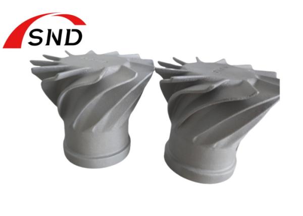 OEM Aluminum Casting A356 ZL101A Parts For Centrifugal Impeller Investment Casting