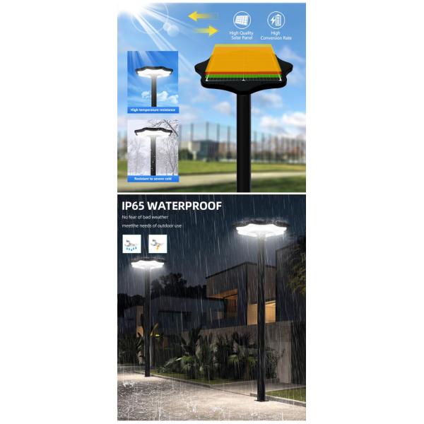 ABS 60w светодиодный солнечный сад свет IP67 Для наружной дороги улицы дорожки Дом