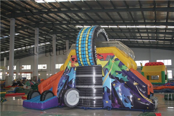 indoor inflatable slides, Inflatable funland, inflatable bouncing slide