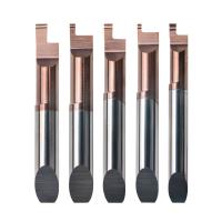 Les outils de sondage de carbure de MFGR font face à canneler l'Intérieur-Refroidir-coutume pour la rotation de micro