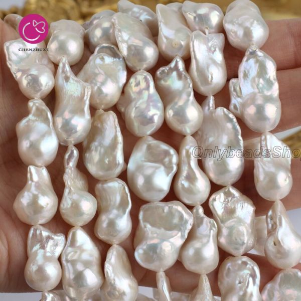 Wholesale Sale Big High Quality Pearl Size 22-26mm Nature Freshwater Pearl Choker Necklace Baroque Pearl String