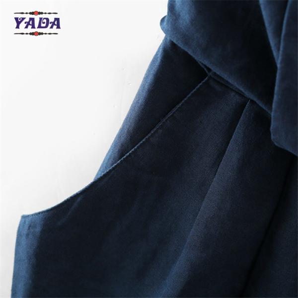 Утонченный твёрдый цвет хлопчатобумажный жилет женщины неформальные девушки сексуальные ночные платья фотографии для дам