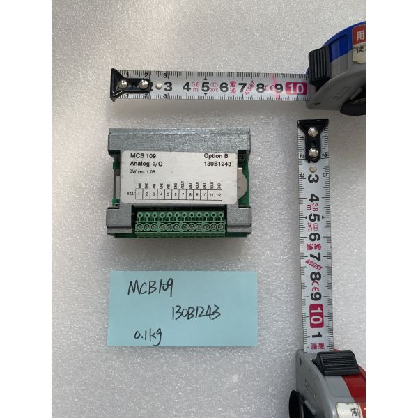 Genuine Danfoss VLT Analog I/O Option B MCB 109, Coated 130B1243 I /O Extension for FC 100 VFD Inverter Danfoss VFD Spare Parts