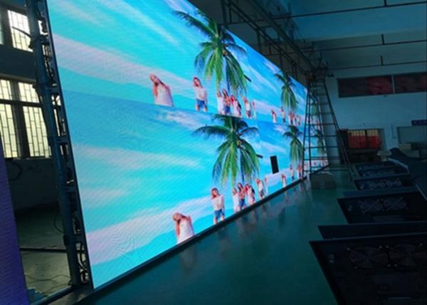 High Brightness P4.8 Rental Indoor Led Video Wall  4mm led video wall Dubai