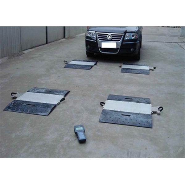 High Precision Portable Truck Axle Scales 40 Ton 120% Overload Protection