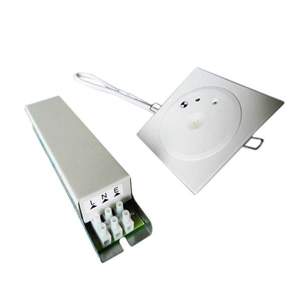 Rechargeable 3W Ceiling Recessed LED Emergency Downlight Buildings Ni-Mh Battery