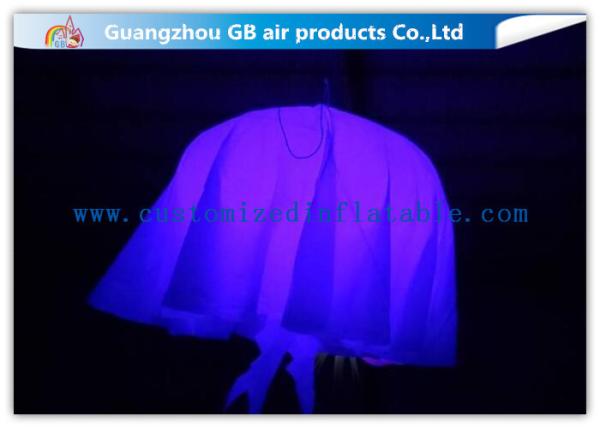 Colorful Jellyfish Led Inflatable Lighting Decoration For Outdoor Christmas