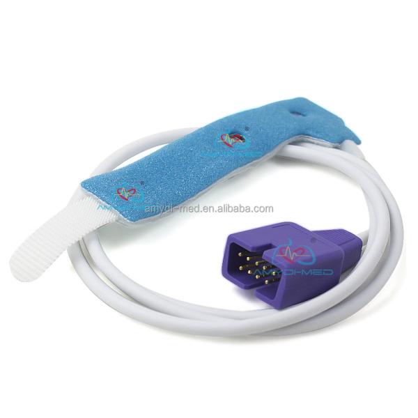 9Pin Max-N Oxima Disposable Spo2 Sensor 1 Meter Nellcor Neonatal Spo2 Sensor