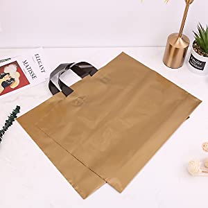 Reusable Gift Bag,Shopping Bag,Grocery Bag Tote Bag With Handles ,Non-Woven Fabric,Medium Size Merchandise Bags,Retail