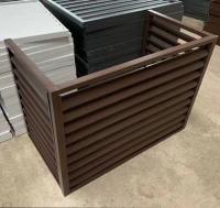 Office / Home Custom Aluminium Louvres , Aluminium Window Shutters Interior
