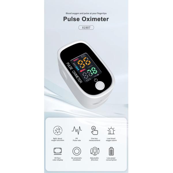Home Use OLED Display Fingertip Pulse Oximetrer