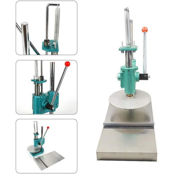 22CM Stainless Steel Commercial Dough Crepe Pizza Crust Press for Bakery Equipment