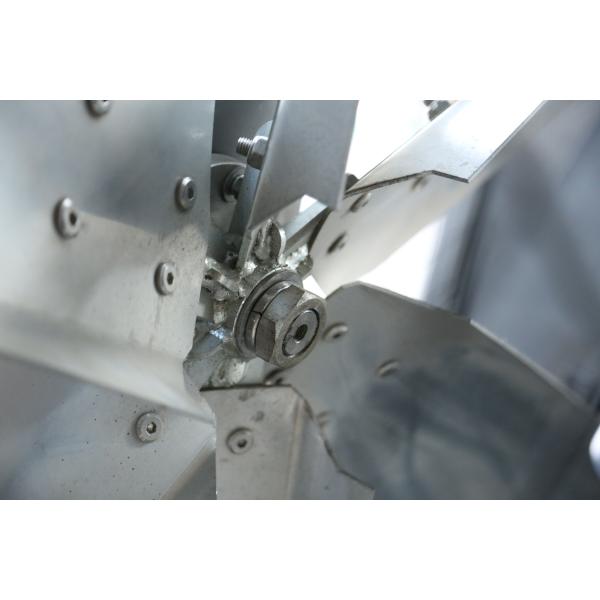 Grande ventilador de resfriamento de ar de circulação de escape industrial de lâmina de alumínio ventilador de criação de aves de capoeira